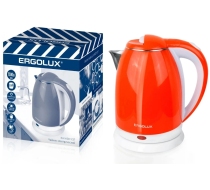 Чайник «Ergolux» ELX-КS07-С37, оранж-бел, PROMO объем 1.8л, мощ. 1500ВТ /13955/889428