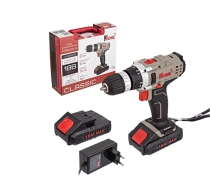 Дрель акк. №1 CD18/2,0-3 CLASSIC (18V, 2.0A/h, 30Нm, 2 скор., 2лит.аккум, LED-подсветка КЕЙС)