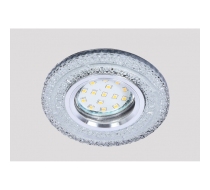 Светильник Поликристалл MR16+LED AL/CLEAR LED 3Вт IL.0027.21.03