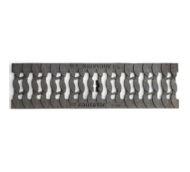 Решетка чугунная косичка РЧК Norma 100 D400 Aquastok (31017D)