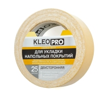 Лента клейк двусторонняя на тканевой основе КЛЕО PRO 38ммх25м