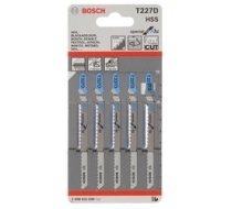 Пилки д/лобзика Bosch 1уп/5шт. Т227D (металл) 2608631030