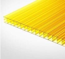 Поликарбонат 12000х2100х8 Желтый Rational
