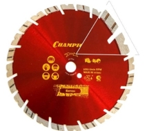 Диск алмазный CHAMPION универсальный ST 230/22,23/12 Fast Gripper (бетон, кирпич, тротуарная плитка)