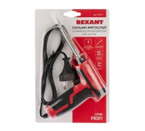 Паяльник импульсный 220В/30-70Вт с керамическим нагревателем (Профи) REXANT 12-0161-1