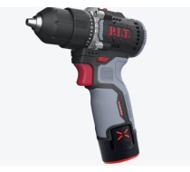Дрель акк. P.I.T. PBM 12K-10В/2 X-DRIVER (12В,35Нм,10мм, 2 скор,2акк*1,5Ач,Li-Ion, ЗУ, набор расход)