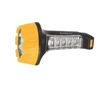 Фонарь аккумуляторный светодиод. Ultraflash LED3819 черн/желтый, пласт.корпус 10974/859452