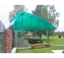 Поликарбонат 12000х2100х6 Зеленый POLYGAL