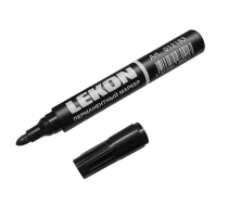 Маркер LEKON LOGISTIC перманентный ЧЕРНЫЙ 3мм 012138/480217/012183