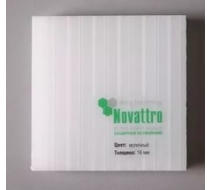 Поликарбонат 12000х2100х6 Novattro белый