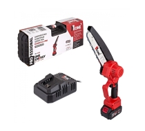 Пила цепная аккум. №1 ECS20/3.0-PRO (20V, 1акк, 3Ач, З/У шина 20см ,цепь45зв,+10см шина, 28зв, кейс)