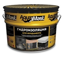 Мастика битумная AquaMast (18кг.) фундамент Технониколь