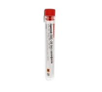 Припой без канифоли ПОС-30 10гр d1мм (олово 30%, свинец 70%) колба REXANT 09-3091