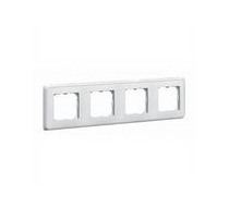 Рамка Legrand Cariva белая 4 поста /773654/