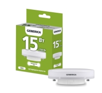 Лампа св/д IEK GX53 таблетка 15Вт 6500К 1500Лм GENERICA