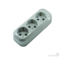 Колодка IEK 3гн с З/К бел. IP20 CLASSIC  /KYP11-16-03-00-Z/