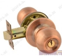 Защелка ISP ЗШ-03-Э (старая медь, фиксатор) Нора-М УТ-0016598/16796