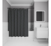 Штора для ванной IDDIS BB02P18i11, 200 x 180 см, полиэстер 273266