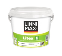 Краска ВД LINNIMAX Litex/Литекс 1 для внутренних работ База 1 2.5л.
