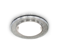 Светильник Ambrella Light G290 GX53+3W CH хром/прозрачный (LED WIGHT)