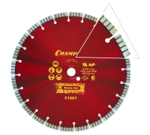 Диск алмазный CHEMPION бетон PRO 400/25.4/12 Concrete Crunch (железобетон, старый бетон) С1601