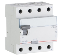 УЗО Legrand 403008 4P 25А 30мА 6kA эл-мех ТX3