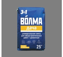 Смесь кладочная универсальная цементная Волма-Дача 25кг. (под-56м)