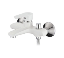 Cмеситель в ванну MIXXUS COLORADO кор.излив 009 EURO d-35 WHITE /MI0045/