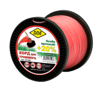 Леска DDE Hard line круг армированный 2.0мм*126м серый/красный 645-068
