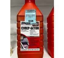 Добавка Супербетон для стяжек и теплых полов 1л.
