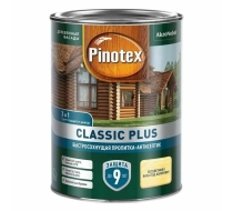 Быстросохнущая пропитка-антисептик 3 в 1 Pinotex Classic Plus CLR база под колеровку (0,9л)  !!!