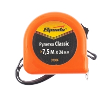 Рулетка Classic 7.5х24мм. пластиковый корпус /31304/