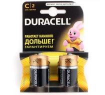 Батарейка DURACELL LR14 алкалиновая бл./2шт.
