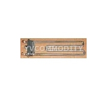 Тэн на стирал. машину 1950W L=230, R13+ М119 /М815850