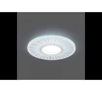 Светильник св/д Gauss Backlight круглый узор GU5.3 белый 3W, 4000К BL136/СМ00000605
