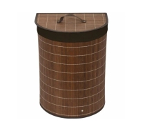 Корзина для белья BLB-06-D 38*29*50см бамбук темный Рыжий Кот 212026