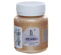 Краска акриловая Luxart Pearl Кремовая перломутровая 0.11кг