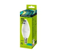 Лампа светодиодная «Ergolux» LED С35 11W, 95Вт (Е14) 4500К «свеча» (1/10/100шт)/13619/884867