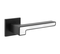 Ручки дверные Code Deco Slim H-30120-A-BLM/W 31635
