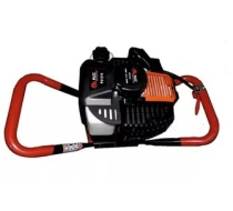 Мотобур бенз.P.I.T. P51210 (2-х такт., 2.5л.с./1.8кВт, 52см3, 8500об, Без шнека!)