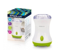 Кофемолка электрическая «Ergolux» ELX-CG01-С34, бело-салатовая, 130Вт  /13977