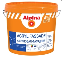 Краска ВД Альпина EXPERT Optima Fasade/Оптима фасад База 1 9л.