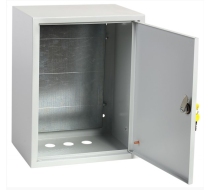 Щит с монтажной панелью ЩМП1-1 395х310х150 настен с зам. металл IP31 IEK