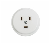 Розетка с З/К белая к электроплите о/у IP20 40А 250В Rexant 11-8520
