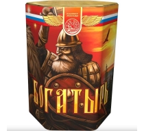 Батарея салютов крупные Богатырь СЛ129019