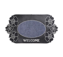 Коврик придверный цветок 40х70 Welcome (760372)