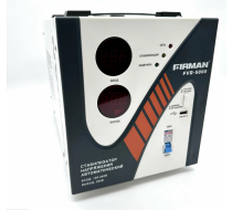 Стабилизатор FIRMAN FVR-5000 (однофаз, релейн, напольн, цифр. дисплей, 5000Вт, 100-260В, USB,16.3кг)