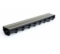 Лоток водоотводный с оцинкованной решеткой ЛВП AQUA-TOP Aquastok (1091)
