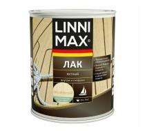 Лак алкидно-уретановый LINNIMAX Лак Яхтный шелковисто-матовый 0.75л.