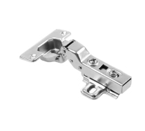 Петля clip-on с доводчиком, 110 градусов, полунакладная M350-Half (никель) 123026